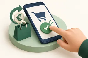 Cashback einfach aktivieren Cashback in einer Smartphone-App aktivieren